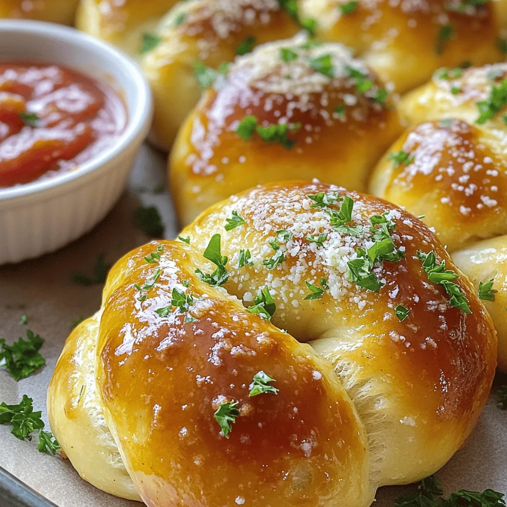 Knoblauch Knoten einfach und köstlich zubereiten
