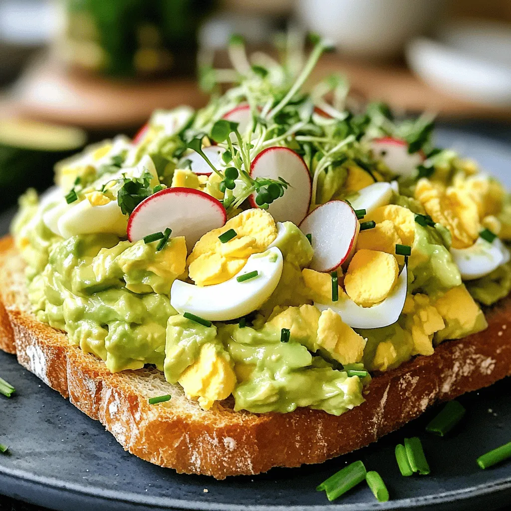 Avocado Egg Salad Einfach und Lecker Zubereitung