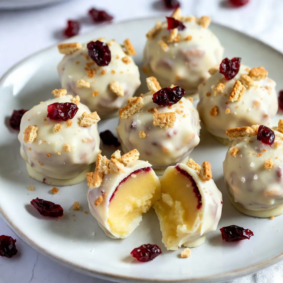Cranberry Bliss Truffles Köstlich und Einfach Zubereiten