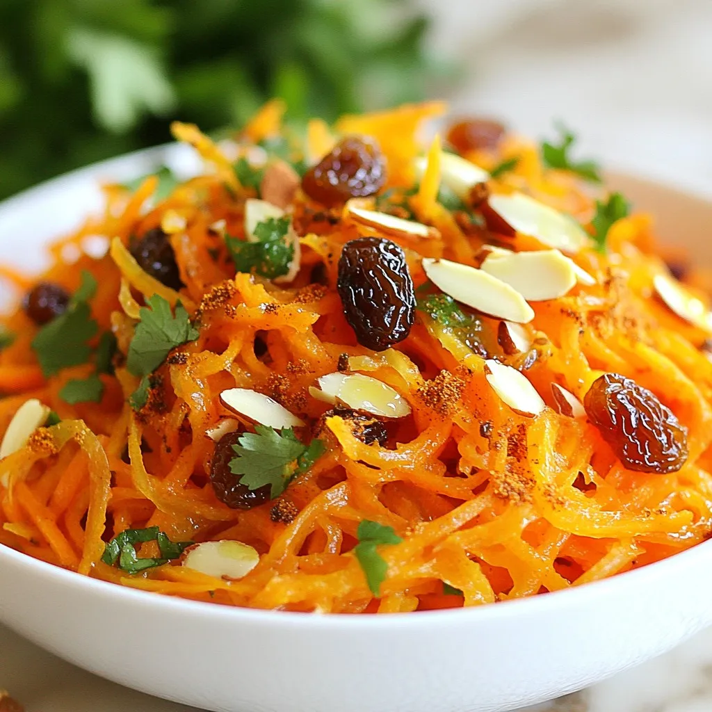 Moroccan Spiced Carrot Salad Rezept Einfach und Köstlich