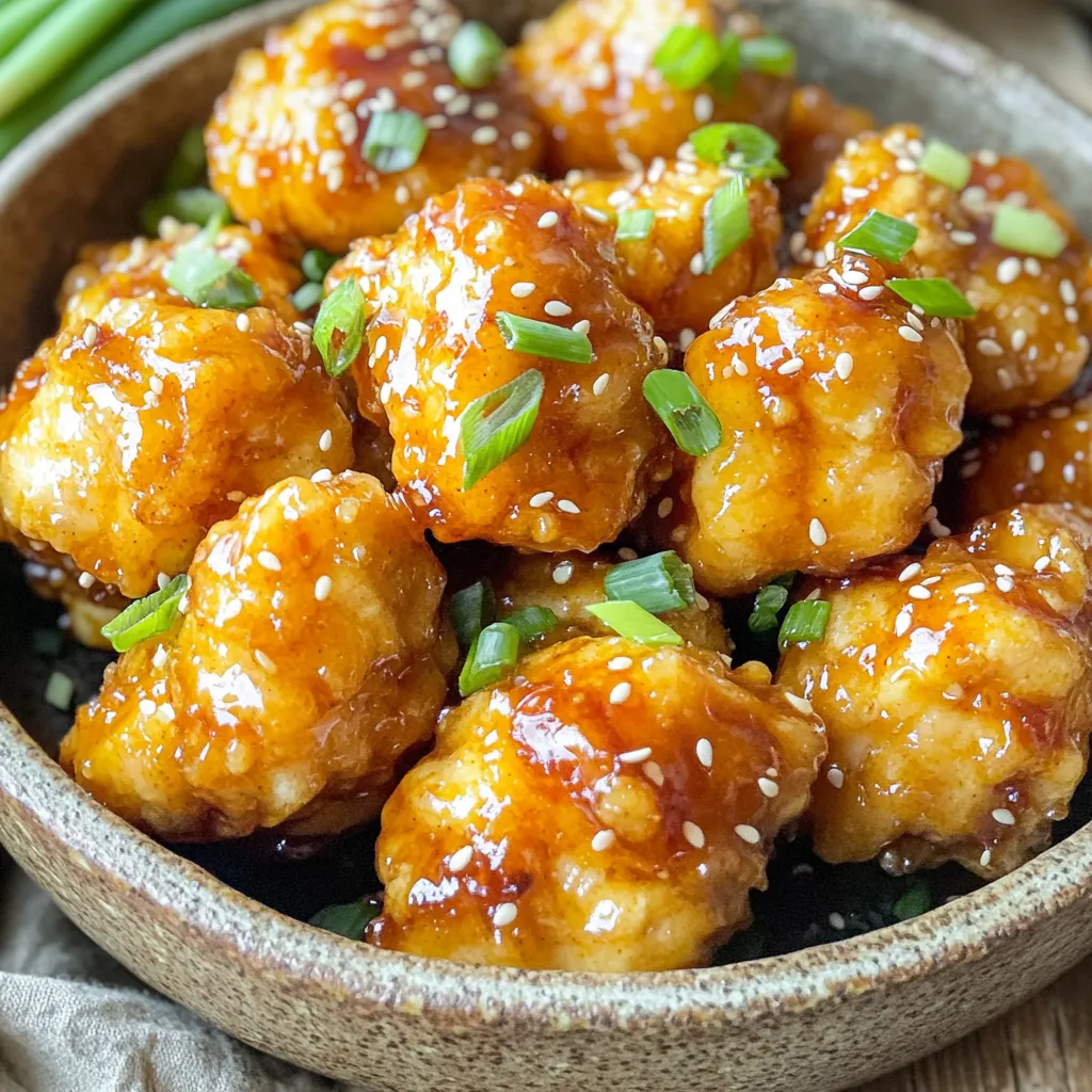 Air Fryer Honey Garlic Chicken Bites knusprig zubereiten