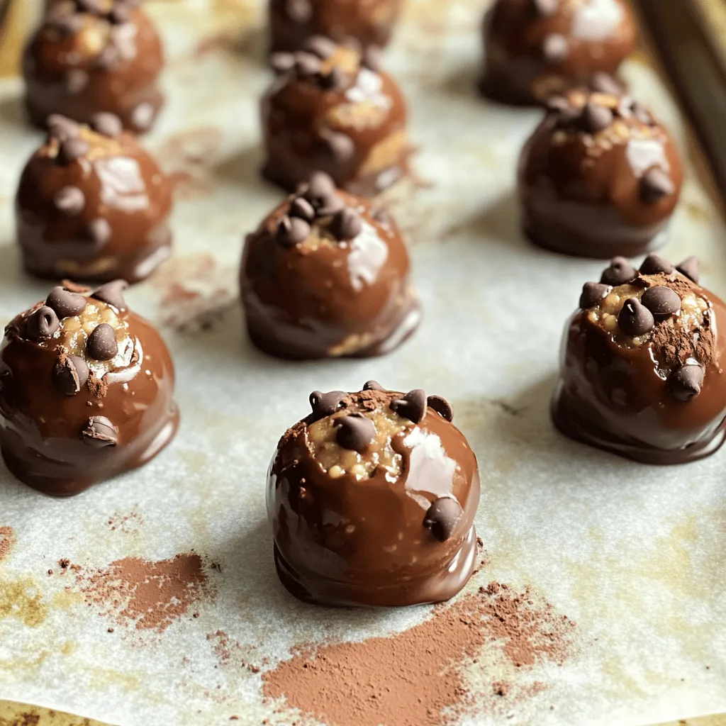 Peanut Butter Chocolate Protein Balls Kraftvoll Snack