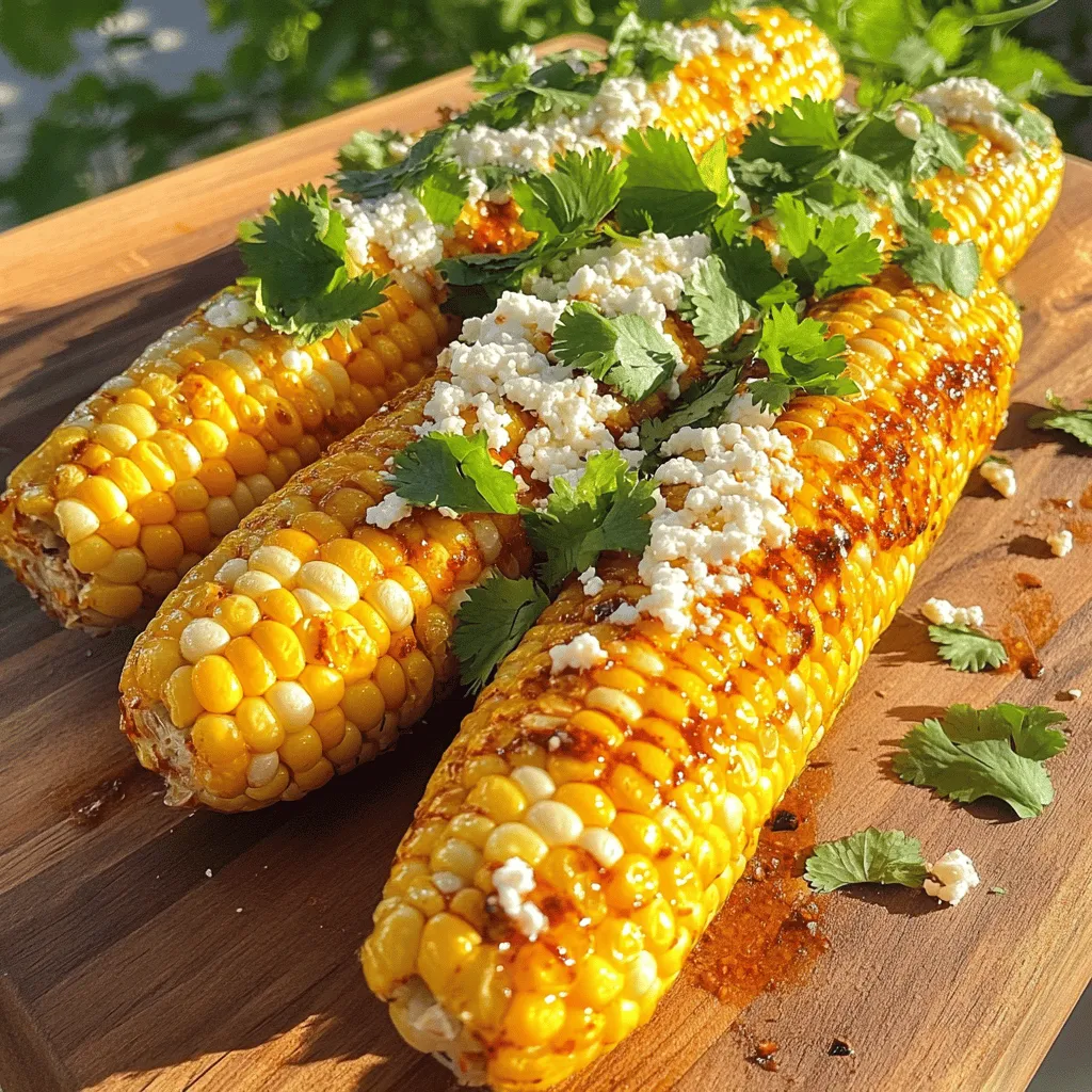 Chili Lime Grilled Corn Einfach und Köstlich Zubereiten