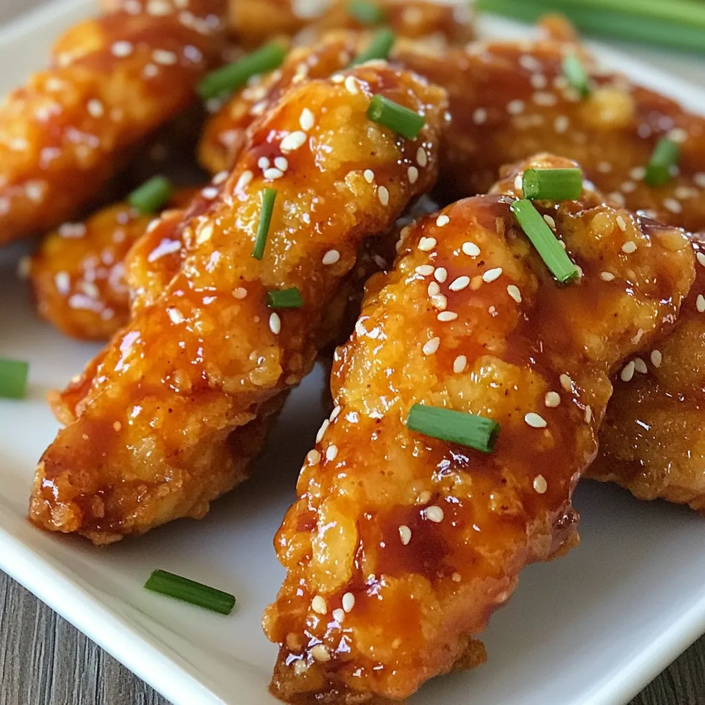 Sriracha Honey Chicken Tenders Einfaches Rezept