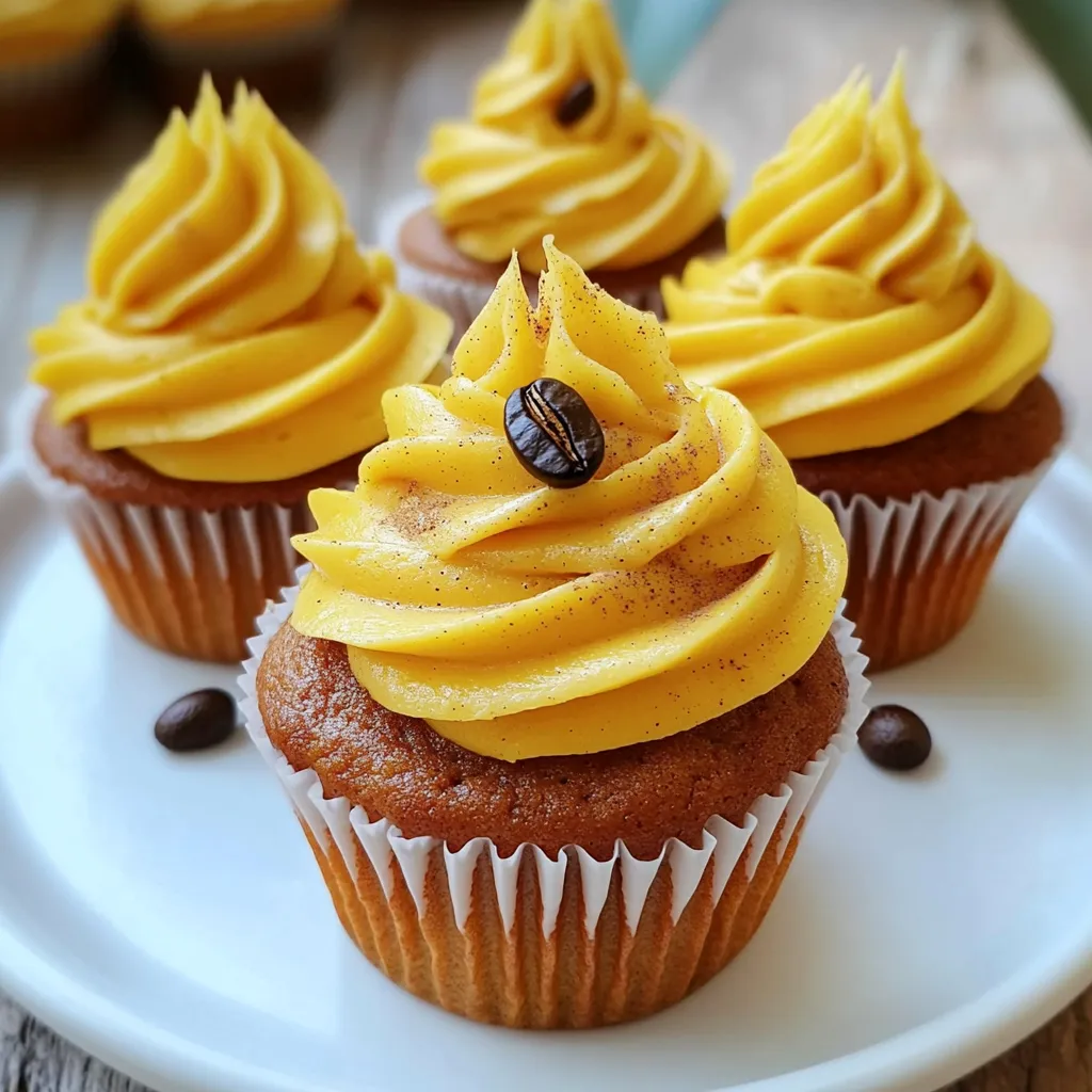 Pumpkin Spice Latte Cupcakes zum Verführen