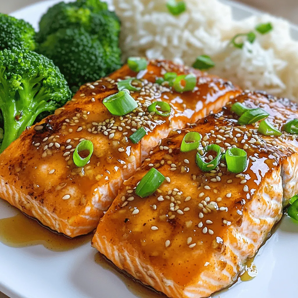 Crispy Honey Garlic Salmon in 30 Minuten Rezept