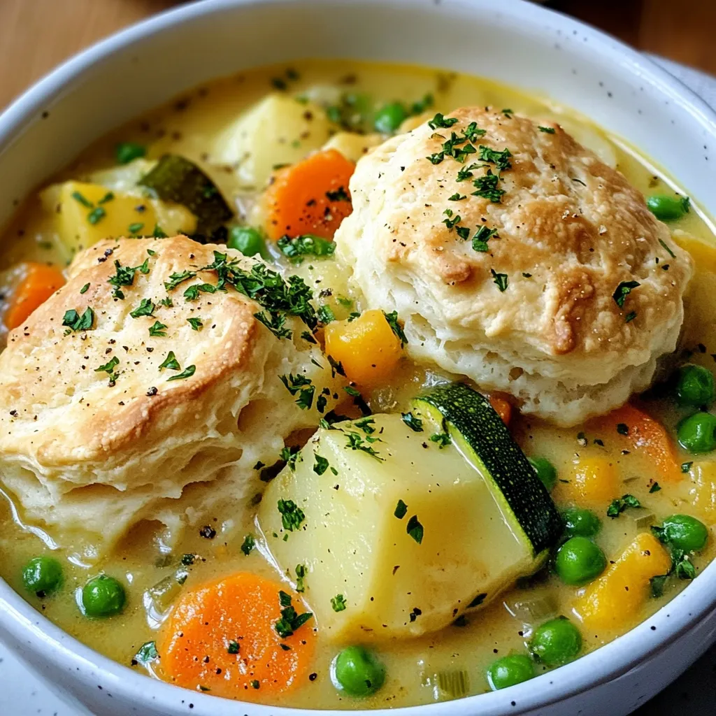 Veggie Pot Pie Soup Einfach und Herzhaft Genießen