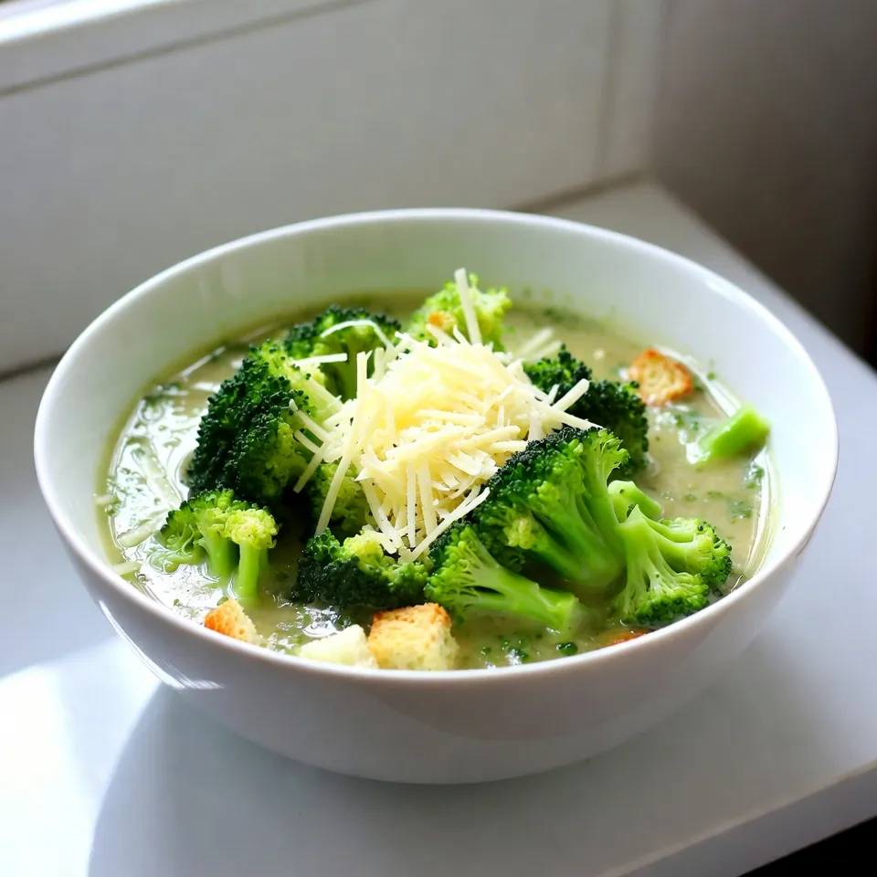 Cremige Brokkoli-Cheddar-Suppe Einfach und Lecker