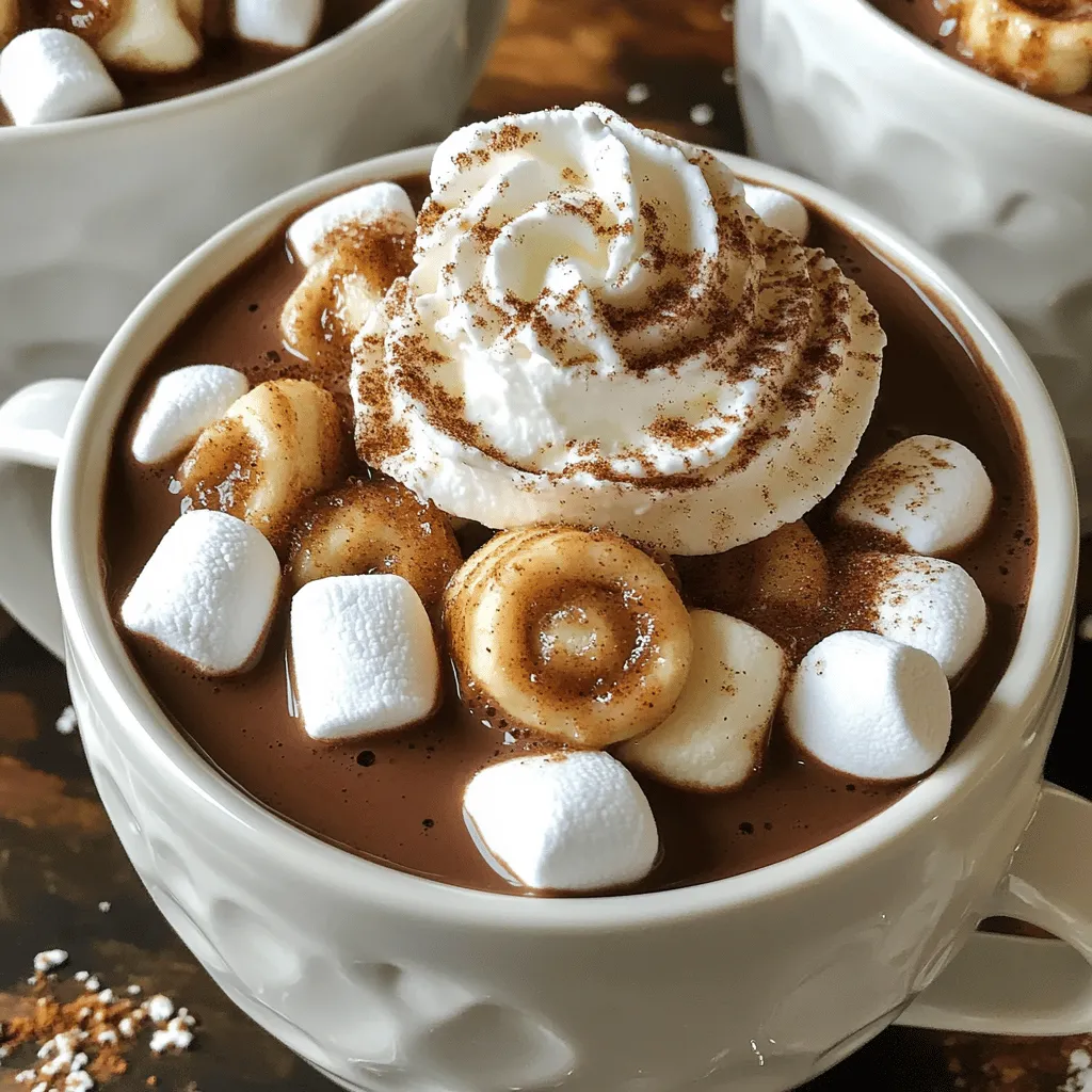 Slow Cooker Cinnamon Roll Hot Chocolate Genuss erleben