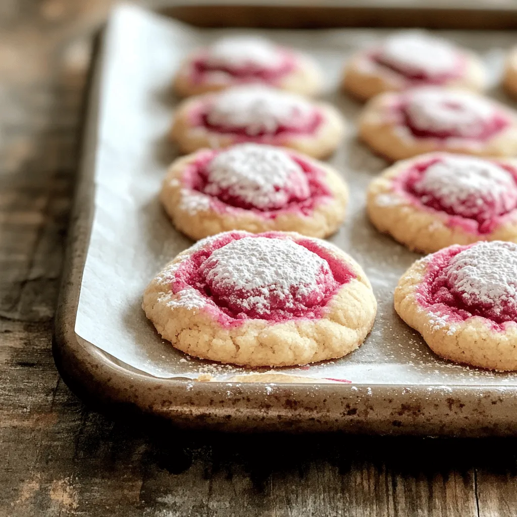 Raspberry Sugar Cookie Recipe Leckeres Rezept für Plätzchen