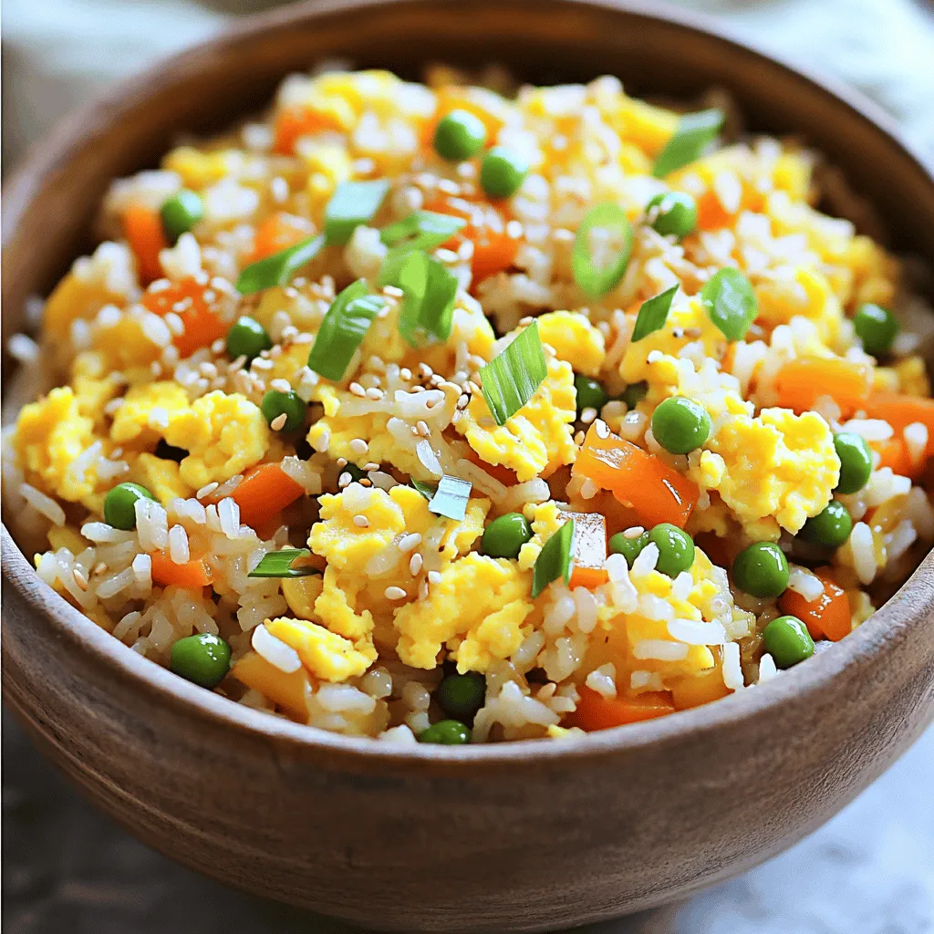 Einfaches Fried Rice Rezept Schnelles und Leckeres Gericht
