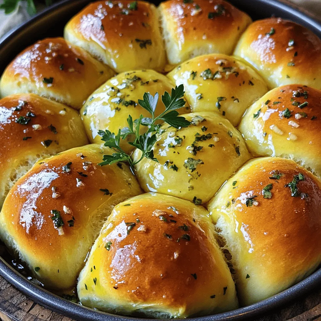 Herb Garlic Pull-Apart Rolls Einfaches und köstliches Rezept