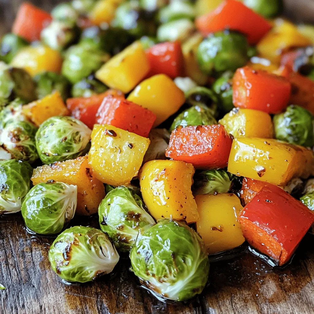 Honig Balsamico Röstgemüse Lecker und Einfach Rezept