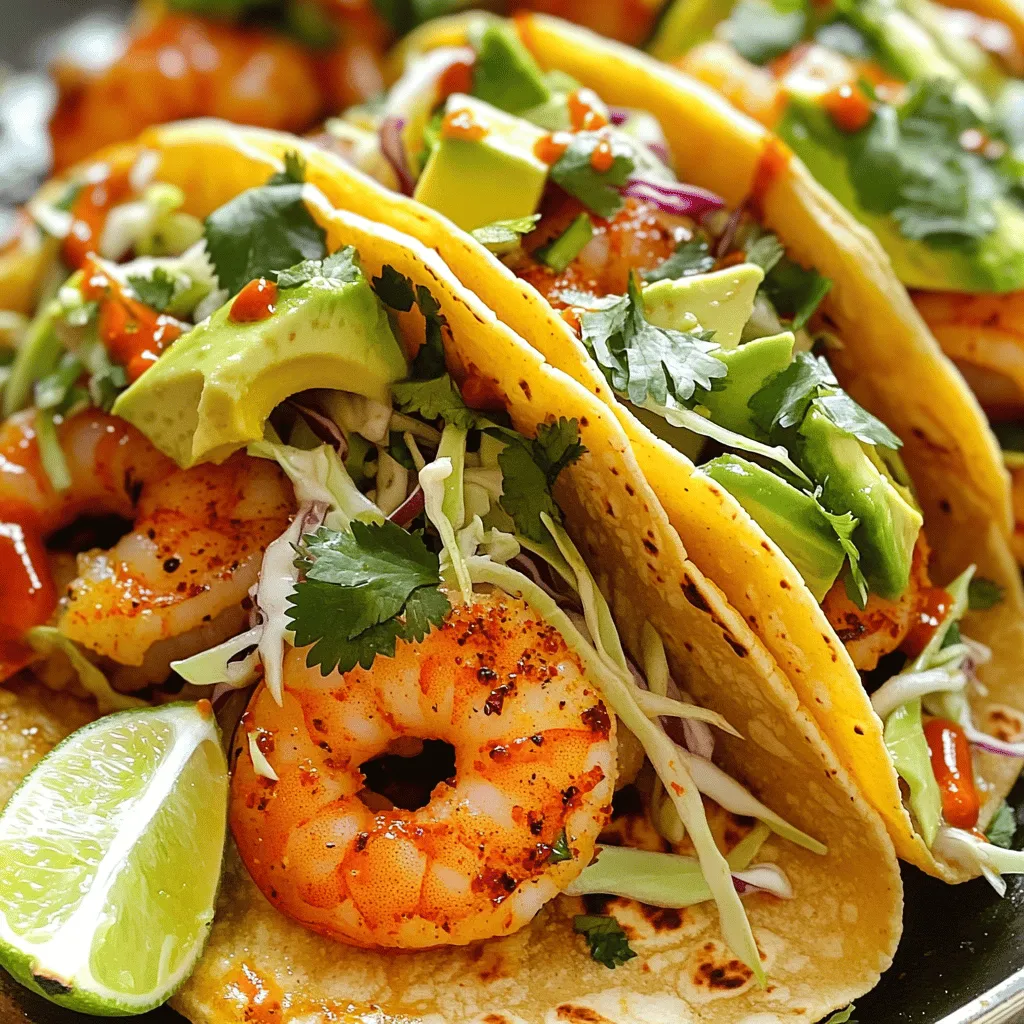 Würzige Knoblauch-Garnelen-Tacos Schnelle Genussexplosion