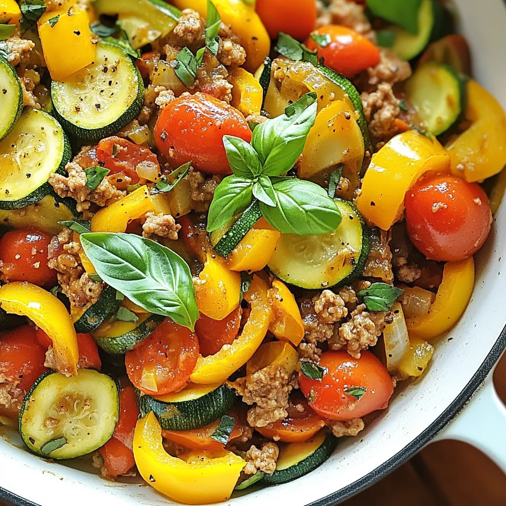 Puten-Zucchini-Pfanne Lecker und Einfach Kochen