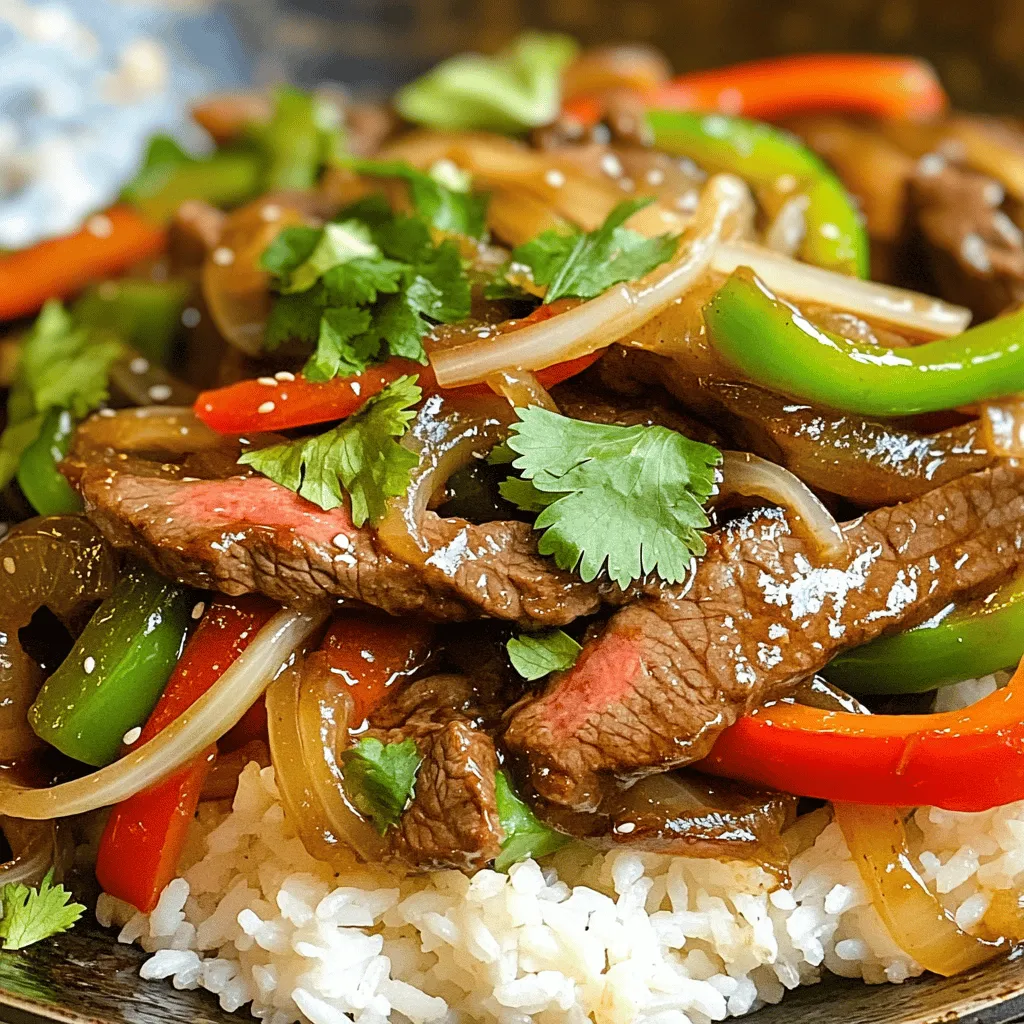 Pfeffer Steak Stir-Fry Rezept Schnelles und Leckeres Gericht