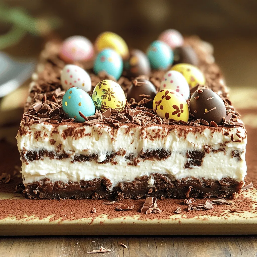 Easter Chocolate Lasagna Köstlicher Genuss im Frühling