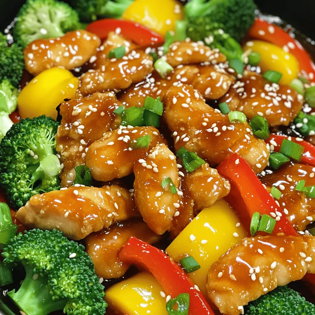 Honig Knoblauch Hähnchen Pfannengericht Einfach Genießen