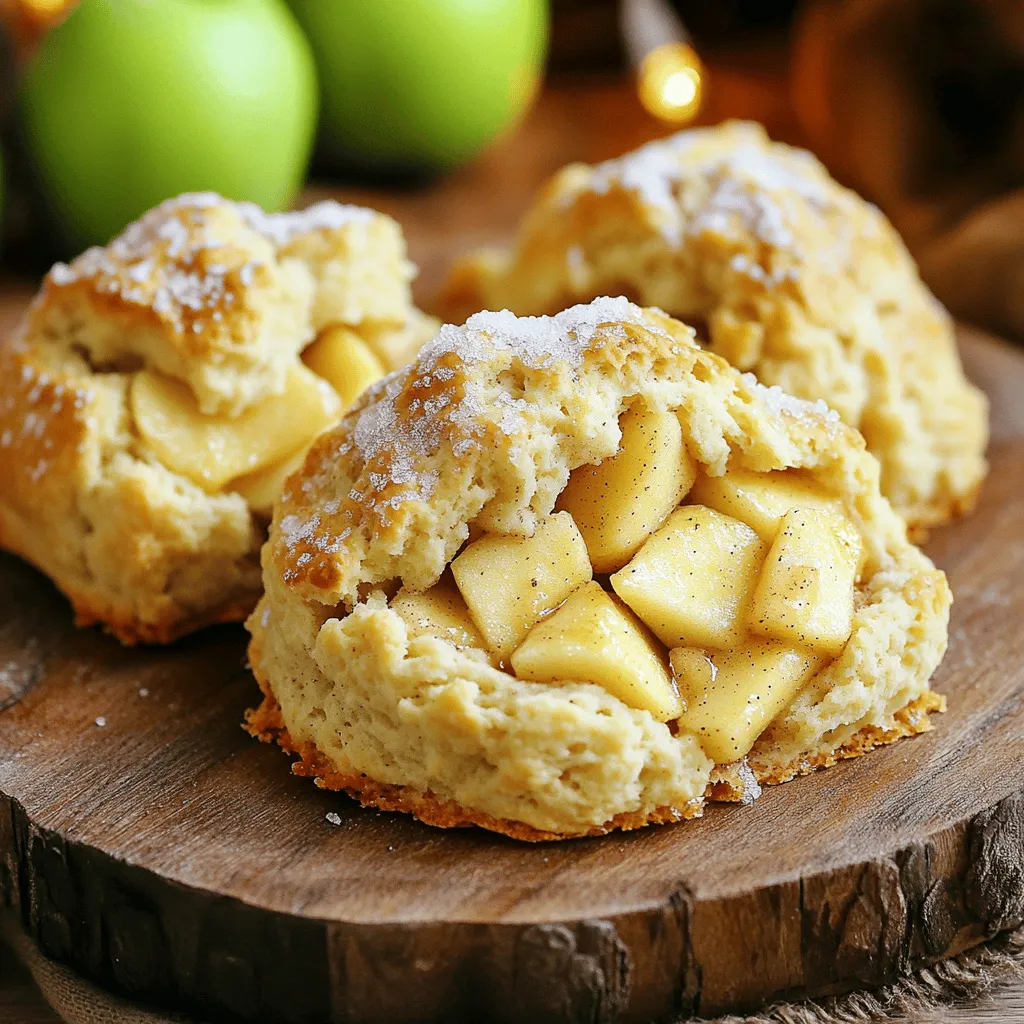 Apple Cinnamon Scones Einfaches und köstliches Rezept