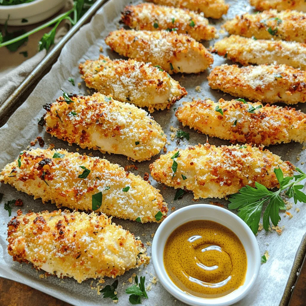Oven-Baked Chicken Tenders Knusprig und Lecker