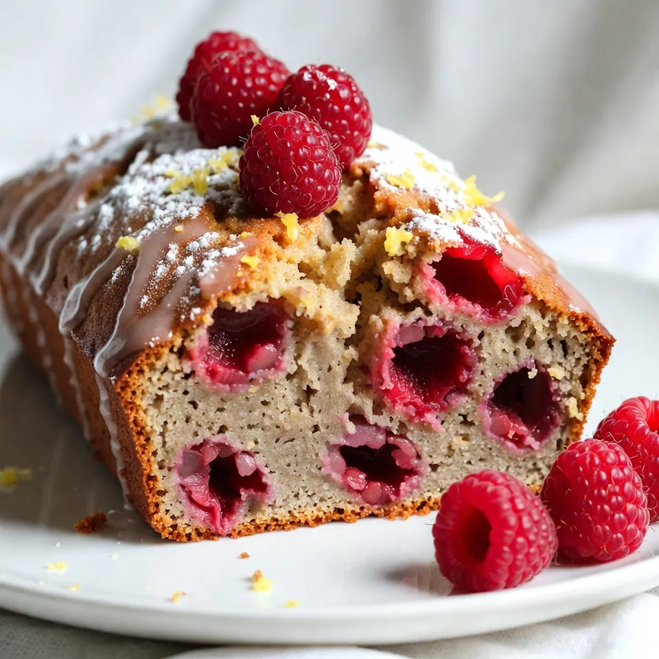 Raspberry Lemon Loaf Cake Einfach und Lecker Rezept