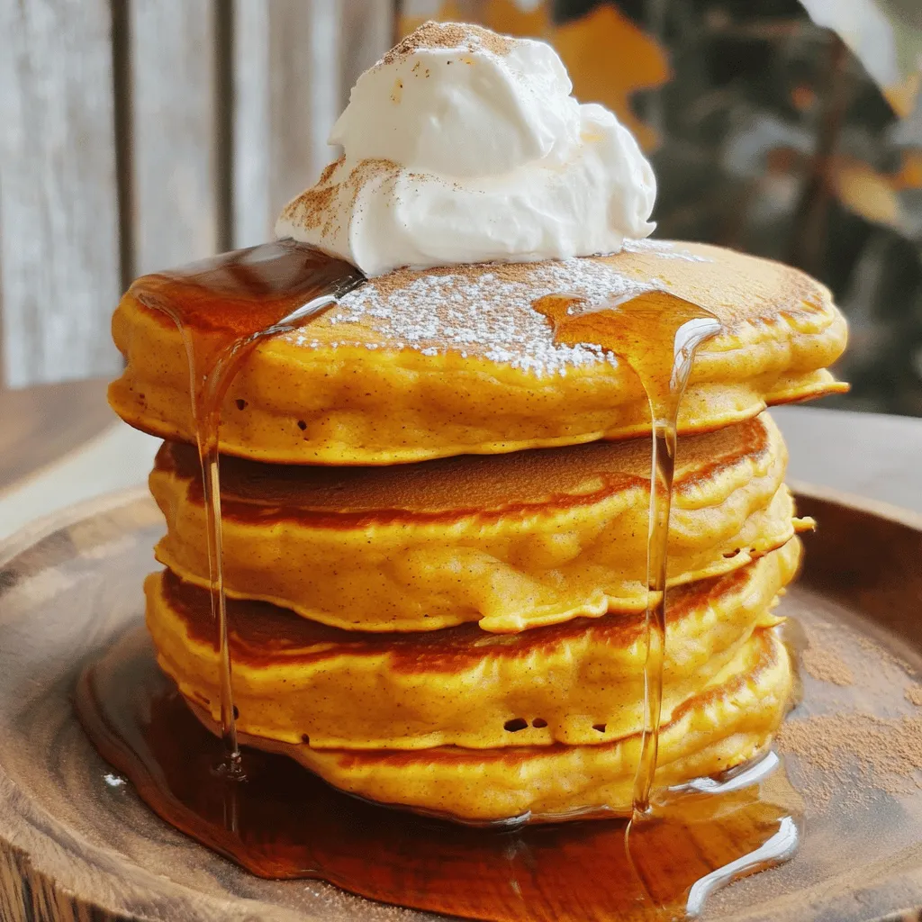 Fluffy Pumpkin Cheesecake Pancakes Einfache Rezeptidee