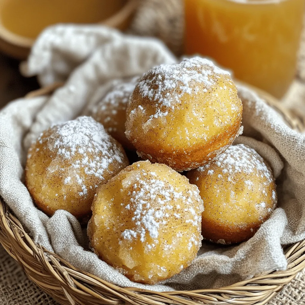 Apple Cider Doughnut Hole Muffins Einfach und Lecker