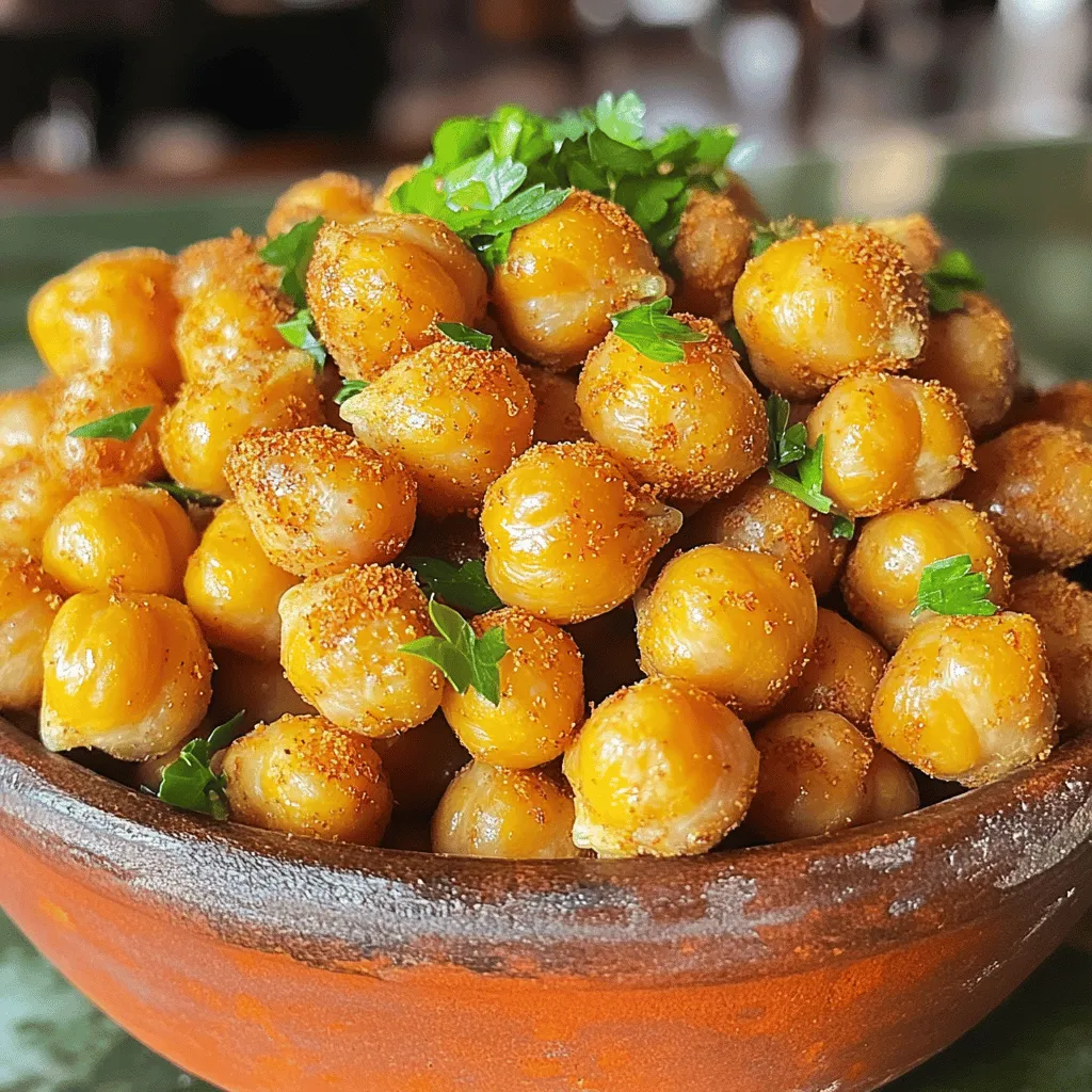 Crispy Roasted Chickpeas Schnell und Knusprig Zubereiten