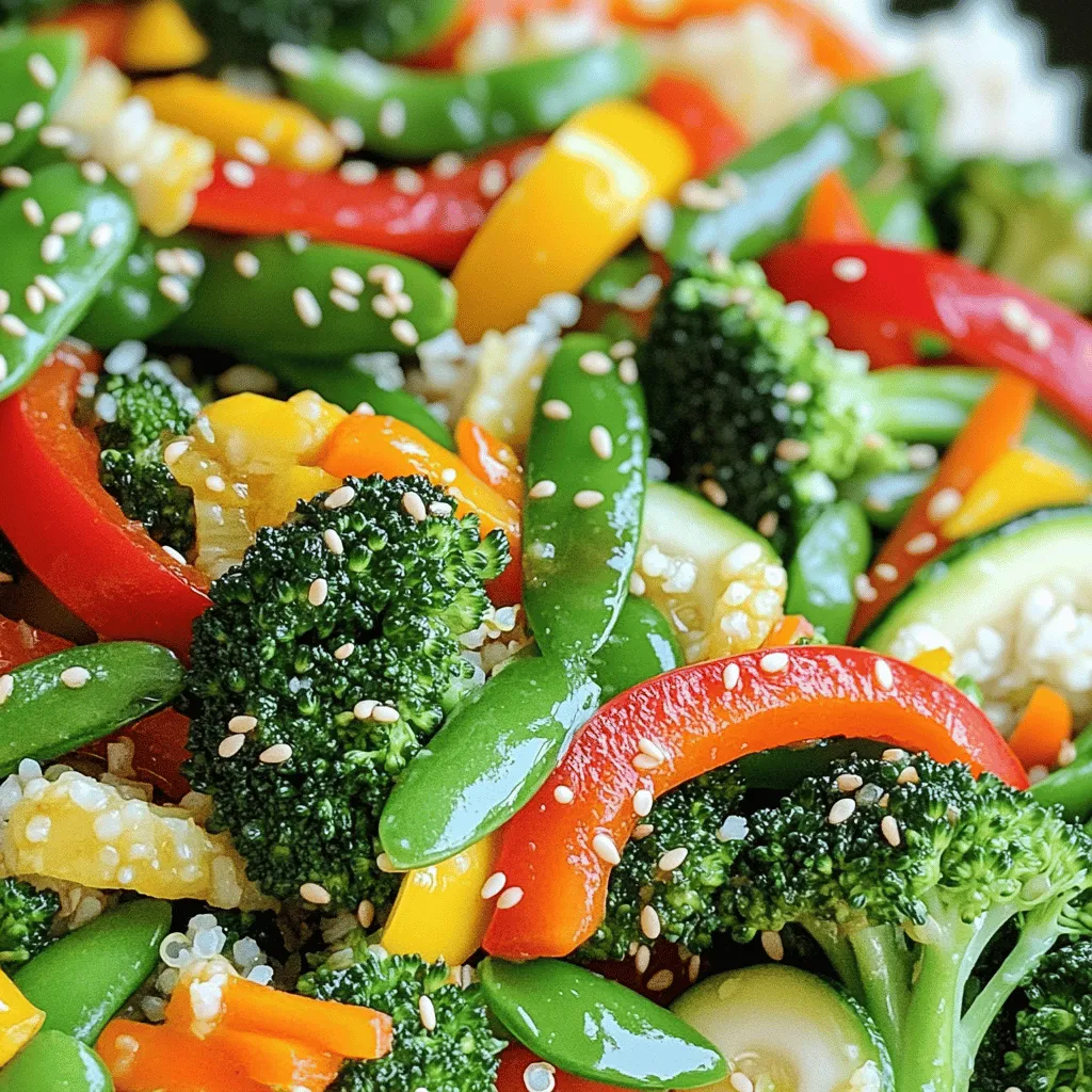 Easy Veggie Stir Fry Schnelles und Gesundes Gericht