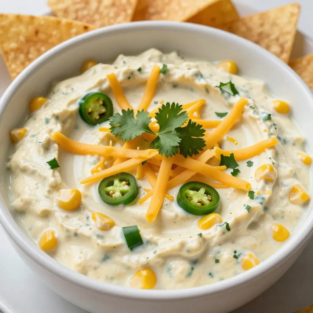 Cremiger Jalapeño Maisdip Einfaches und Köstliches Rezept