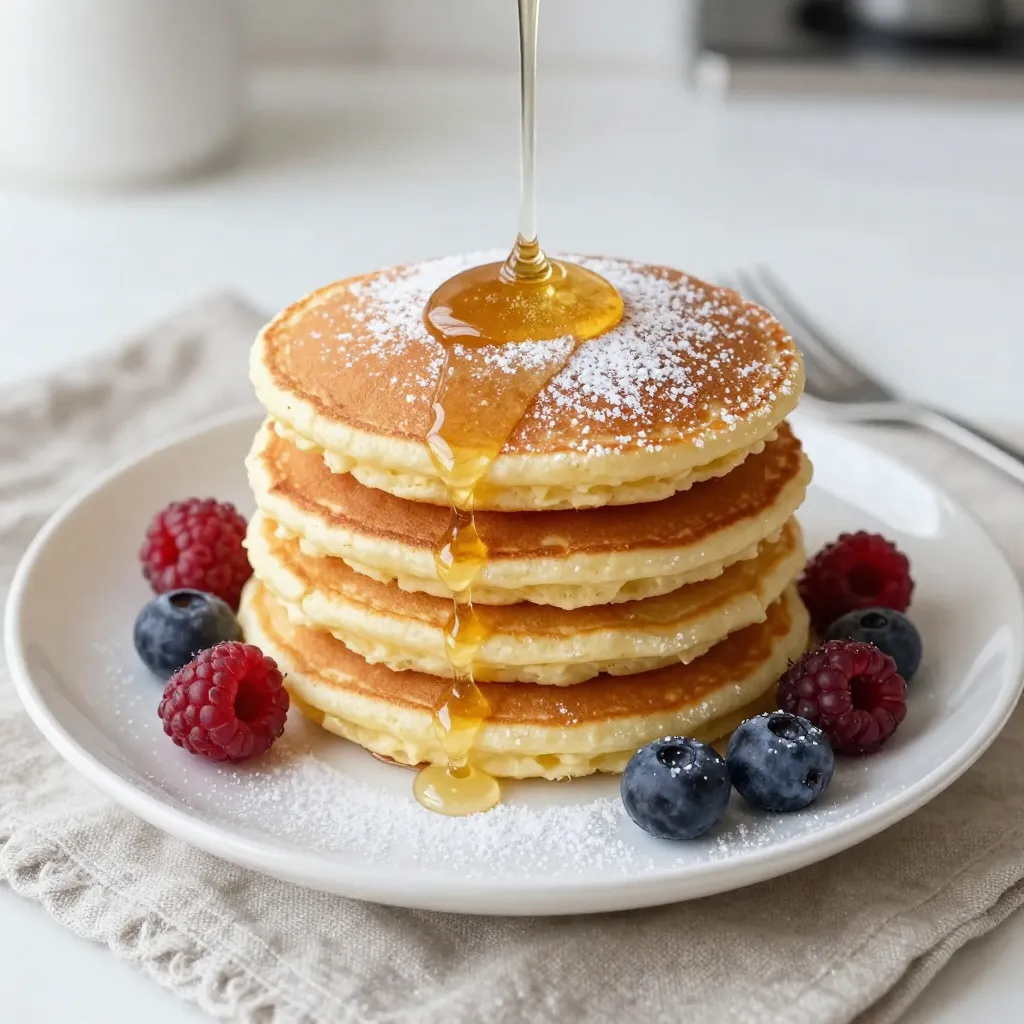 Lemon Ricotta Pancakes Einfaches und köstliches Rezept