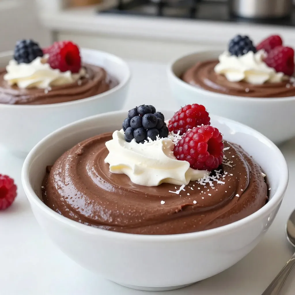 Vegan Chocolate Avocado Mousse Schokoladiger Genuss