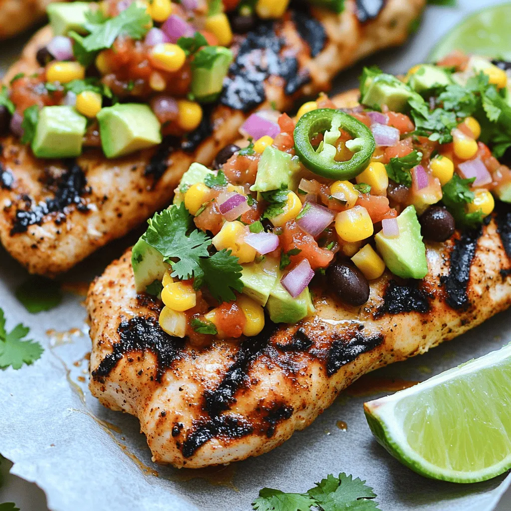Salsa Fresca Chicken Einfaches und Schnelles Rezept