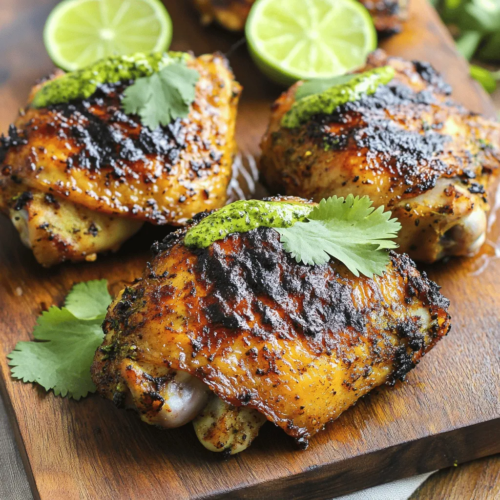 Peruanisches Hähnchen mit grünem Salsa Genuss