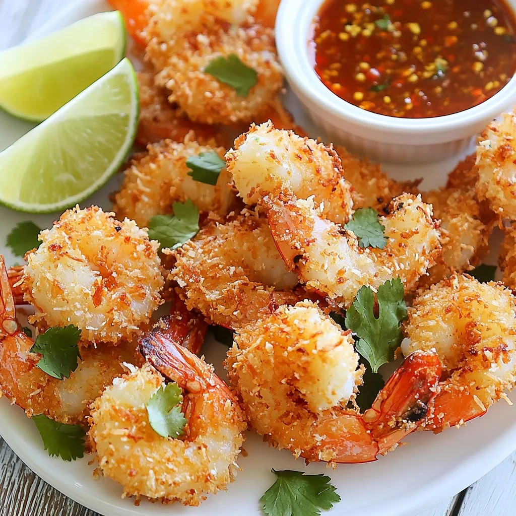 Air Fryer Coconut Shrimp Einfach und Lecker Zubereiten