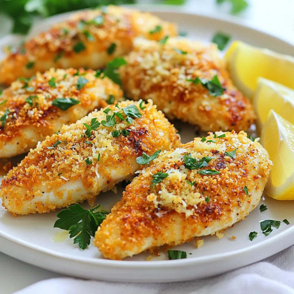 Knuspriges Garlic Parmesan Air Fryer Chicken Rezept