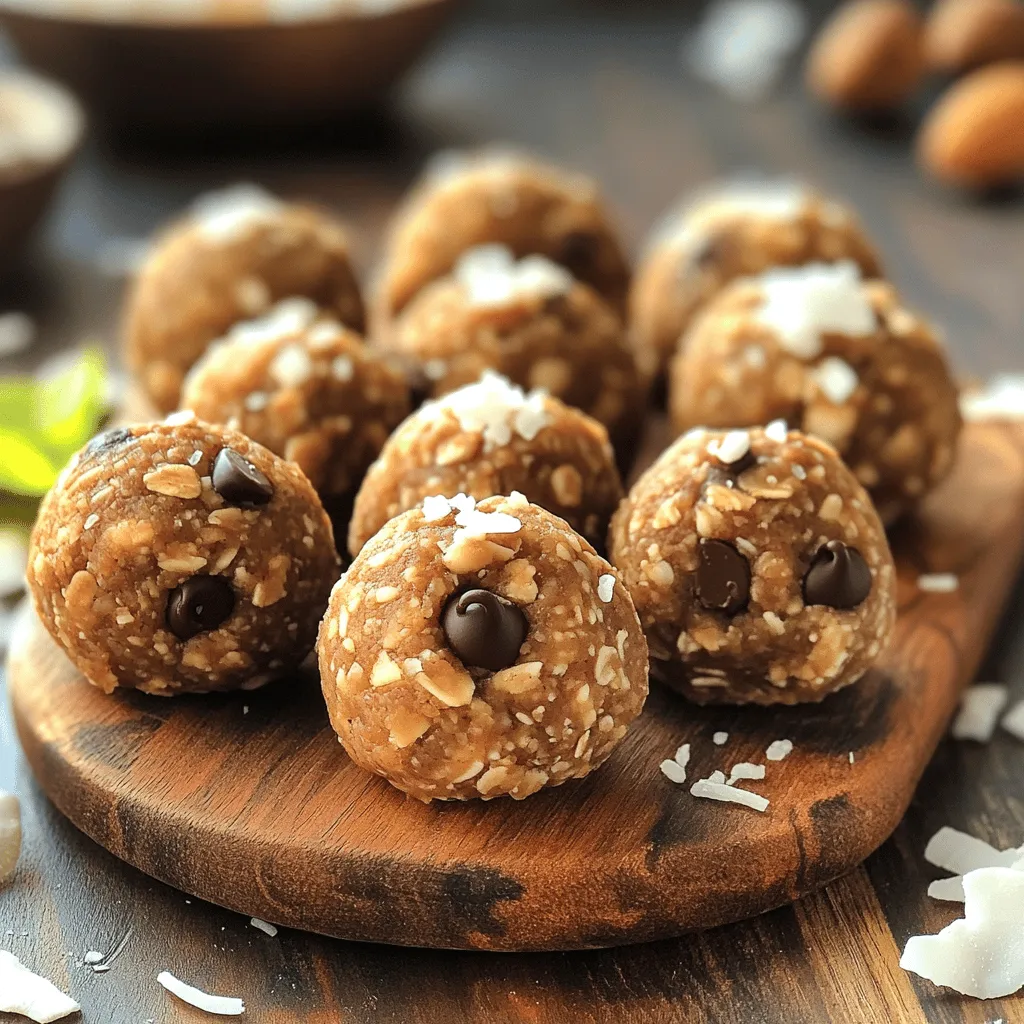 Peanut Butter Protein Balls Einfacher Snack für Energy