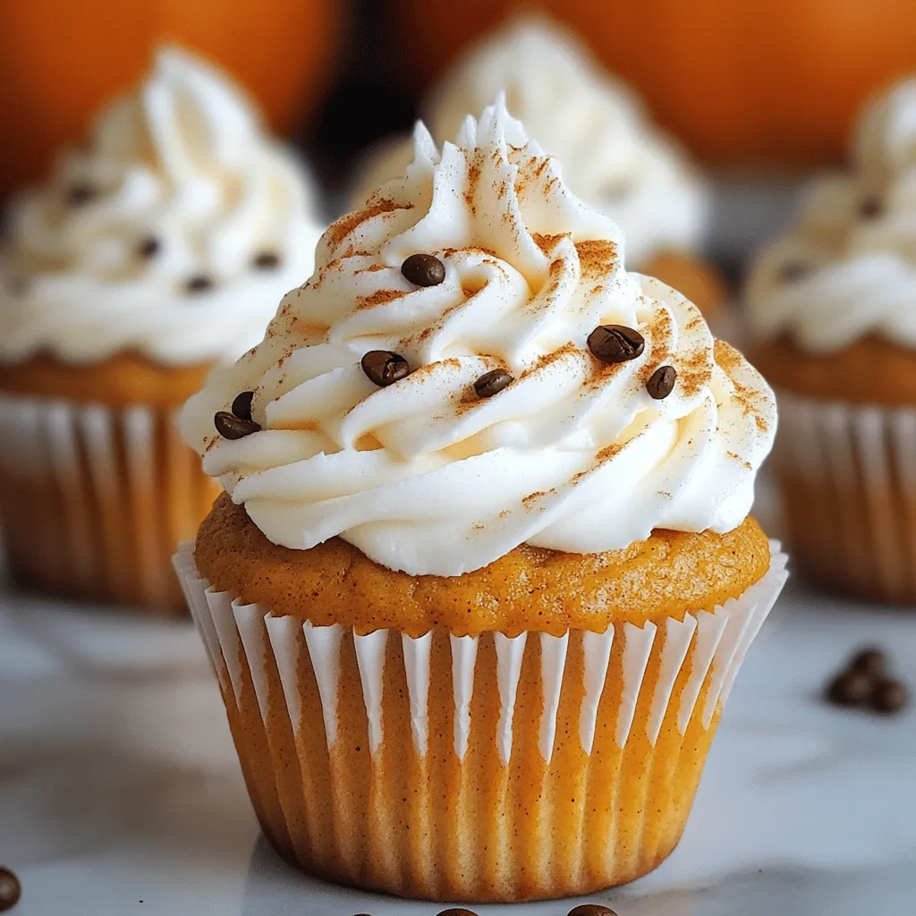Pumpkin Spice Latte Cupcakes Köstliches Rezept