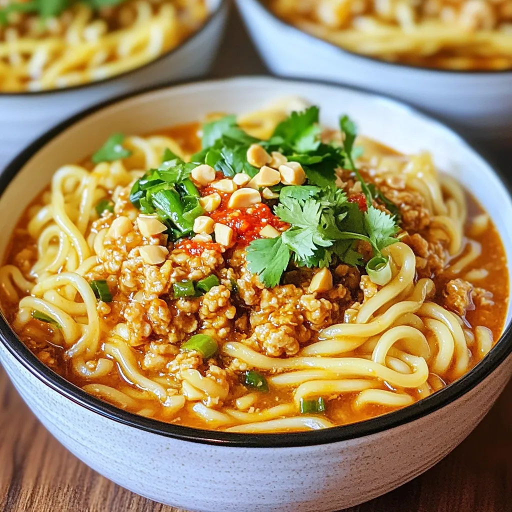 Spicy Dan Dan Noodles Köstliche Rezeptidee für euch