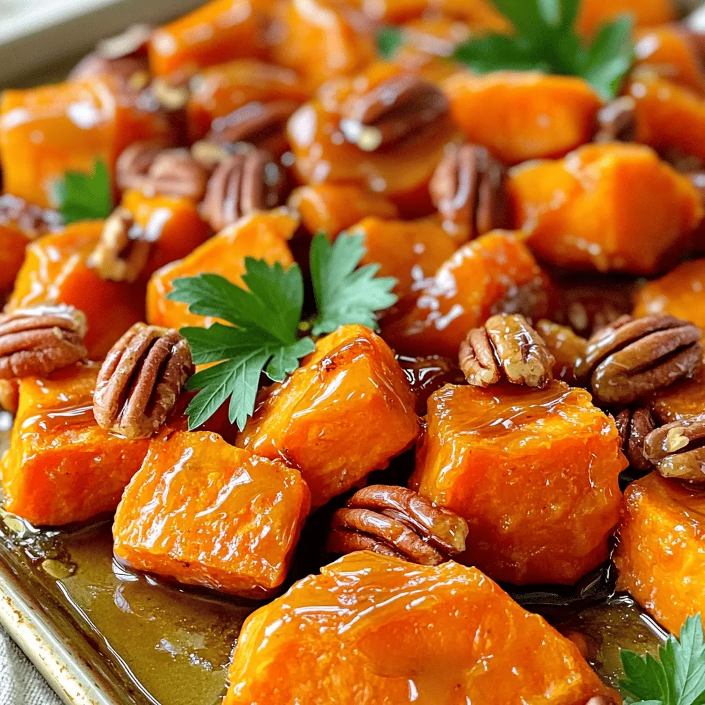 Sheet Pan Maple Roasted Sweet Potatoes Knusprig und Gesund