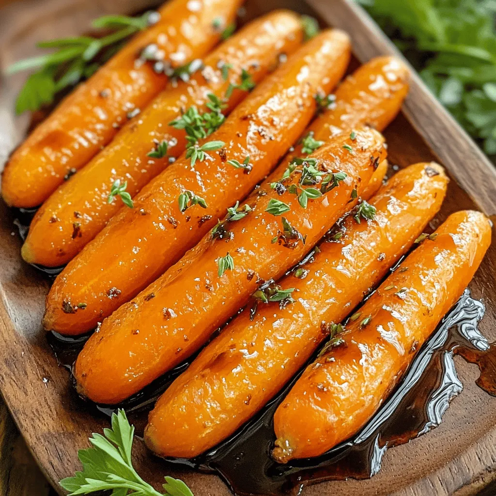 Honiggeröstete Möhren saftig und schmackhaft zubereiten