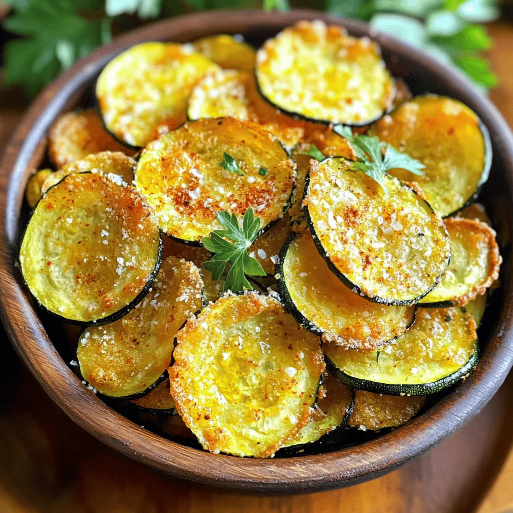Oven-Baked Zucchini Chips Knusprig und Gesund Snack