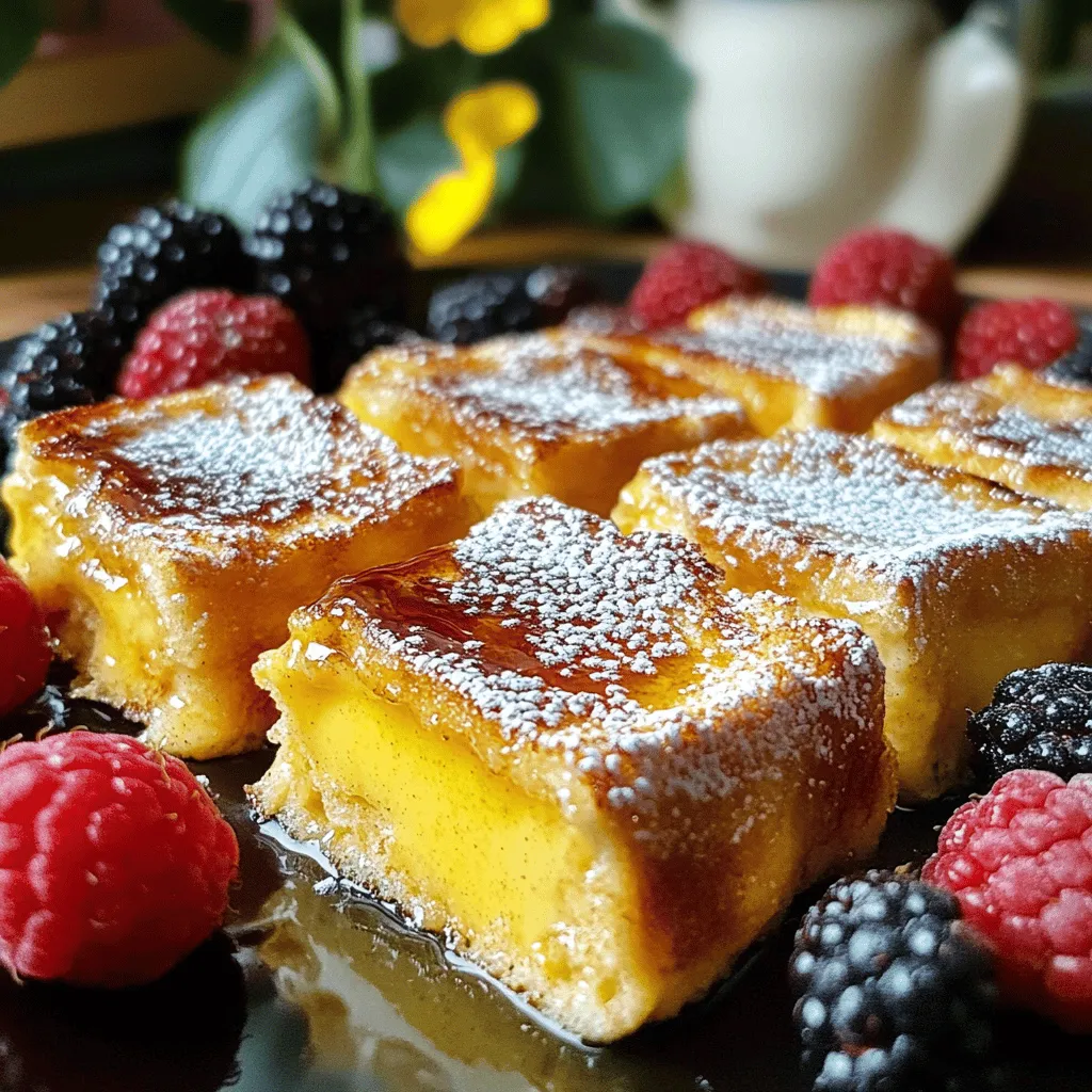 Überraschende Overnight Crème Brûlée French Toast Rezept