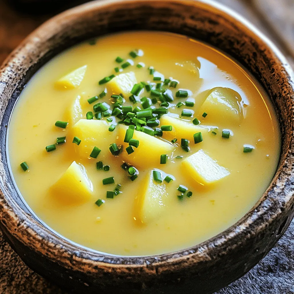 Slow Cooker Potato Leek Soup Köstliche Genussreise