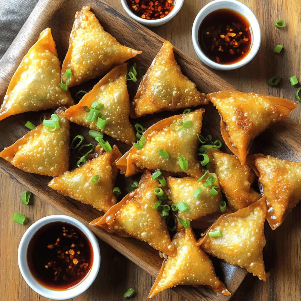 Würzige Schweinefleisch-Wontons Knuspriger Genuss