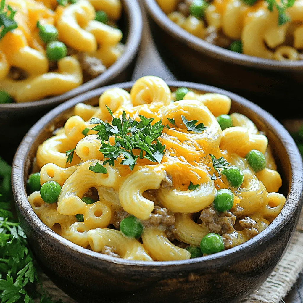 One-Pot Beef and Cheddar Ranch Pasta Lecker und Einfach