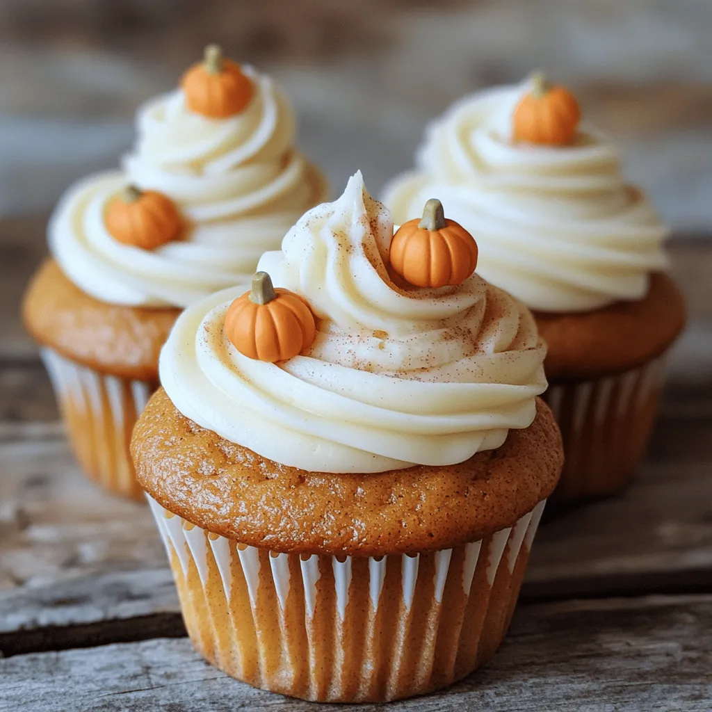 Kürbisgewürz-Cupcakes köstlich und einfach backen
