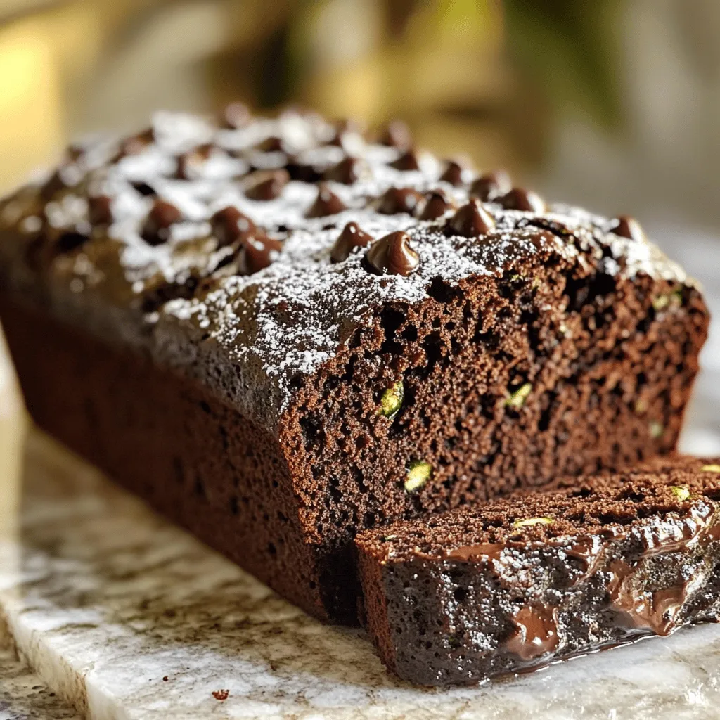 Schokoladenzucchini-Brot Einfaches und saftiges Rezept