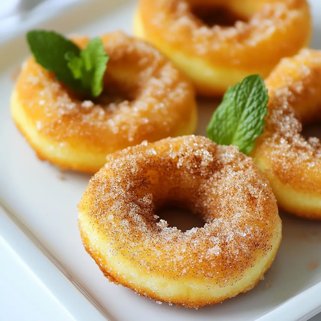 Air Fryer Cinnamon Sugar Donuts Köstlicher Genuss