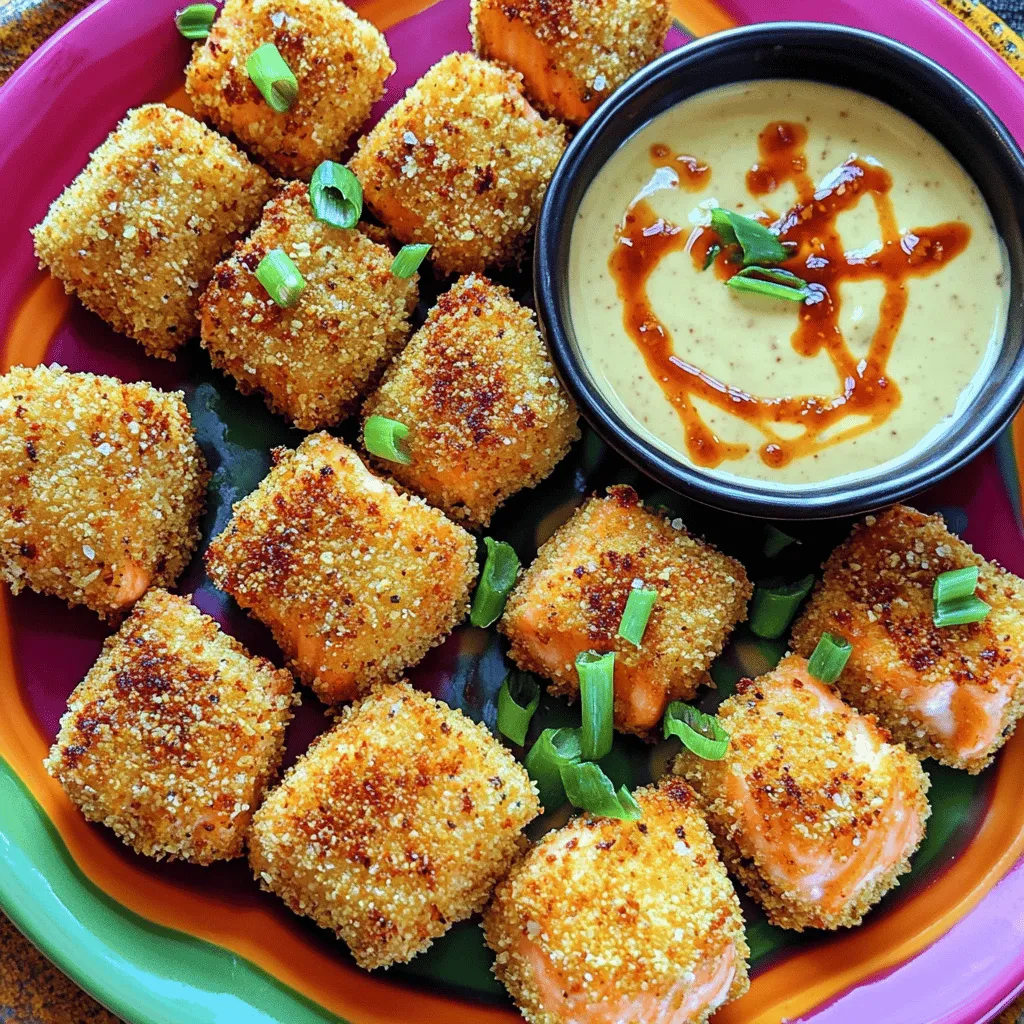 Crispy Bang Bang Salmon Bites Knuspriger Genuss